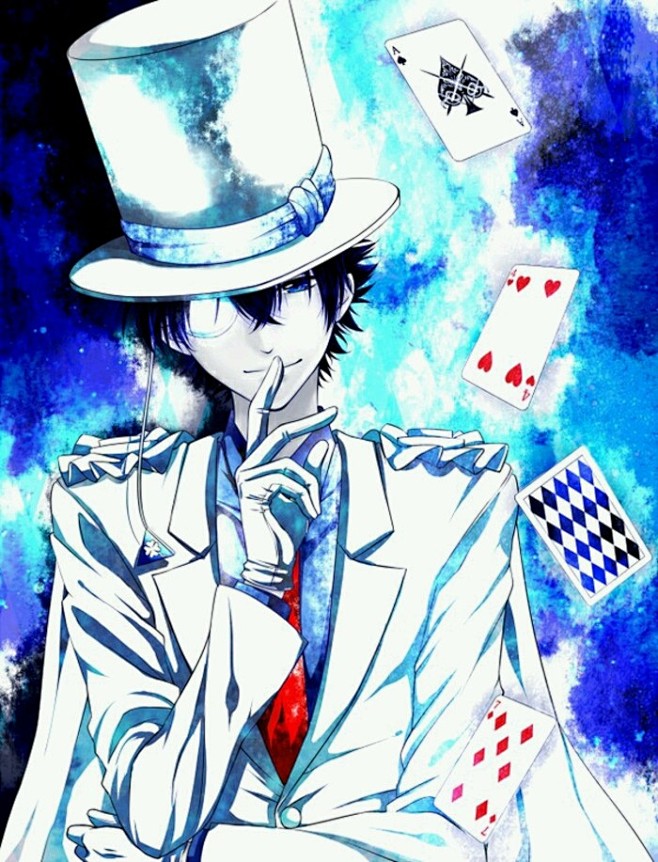 二次元动漫名侦探柯南黑羽快斗怪盗基德1412kid