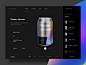 Minbeer beer shop landing web-design web design website design ux clean web ui