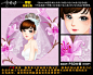 旗袍美女插画图案,文化艺术,设计素材,设计,汇图网www.huitu.com