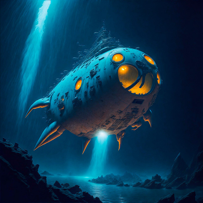 外星潜水飞船3