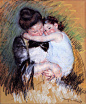 美国玛丽·史帝文森·卡萨特（Mary Stevenson Cassatt）油画作品一(6)