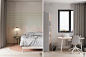 ZROBYM architects：BRVLNY interior丨2017，Minsk 嵌入式窗帘滑轨
