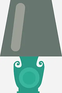 手绘室内装修台灯插画矢量图高清素材 卡通台灯 厨房 室内图 室内场景 家具 家具摆设 平面图 洗手间 装修 餐厅 矢量图 免抠png 设计图片 免费下载