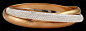CARTIER Tri-Color Diamond Rolling Bangle - Yafa Jewelry
