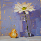 "Birdie Brella - SOLD" - Original Fine Art for Sale - © Carol Marine