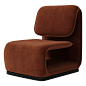 意式单人沙发椅小户型客厅家用轻奢休闲椅现代简约极简椅凳-tmall.com天猫