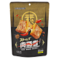 HOMABA麻辣手撕素牛**辣条98g牛肉味豆腐干宿舍夜宵解馋小零食-淘宝网