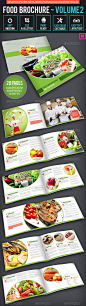 Food Brochure | Volume 2 - Portfolio Brochures@北坤人素材