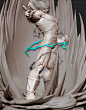 DBZ - Krilin, Pierre-Marie ALBERT : Sculpture i did in October 2016
Client:  TsumeArt
Final desing change, Painting, and Photos by TsumeArt team.