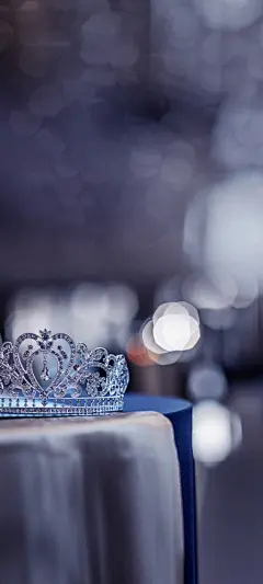 女神节 皇冠 头饰 手机壁纸