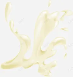 喷溅的牛奶