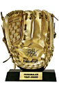 MLB 棒球 最 佳 防守球员 迷你金手套奖 GOLD GLOVE award 藏品-淘宝网
