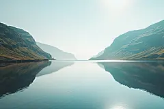 山水倒影自然风景壁纸