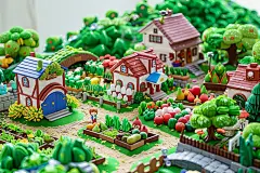 果蔬摄影创意果蔬景色