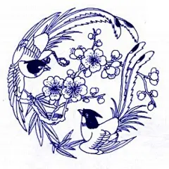 中式传统青花瓷图案及寓意