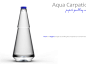 Aqua Carpatica纯净水～瓶身包装概念
