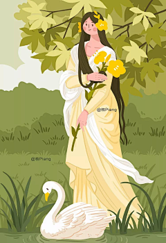 `Evening`*-*采集到风格插画