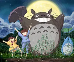 龙猫_日本动漫_安卓手机壁纸下