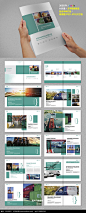 港口货运物流画册AI素材下载_企业画册|宣传画册设计图片