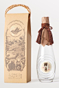 Chanyin Millet Wine packaging by Lingyun Creative