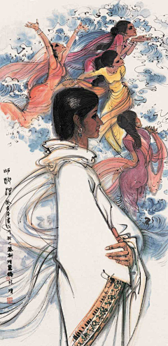 JingChenZi采集到工笔 古风 古典 美女