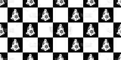 矢量,格子图案,绘画插图,铃,雪花,卡通,四方连续纹样,背景,壁纸