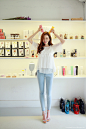 百褶雪纺吊带衫短袖套装 : Romantic & Trendy Looks, Styleonme