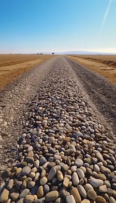 户外矿物质沙砾道路石子路图片摄影图