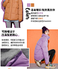 七格格羽绒服女学生韩版短款2018新款冬装时尚bf卫衣风假两件外套-tmall.com天猫