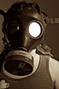 Little Gas Mask by marc sherwood on 500px