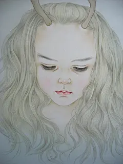 寂寞开出了小花-ruby可可__涂鸦王国插画