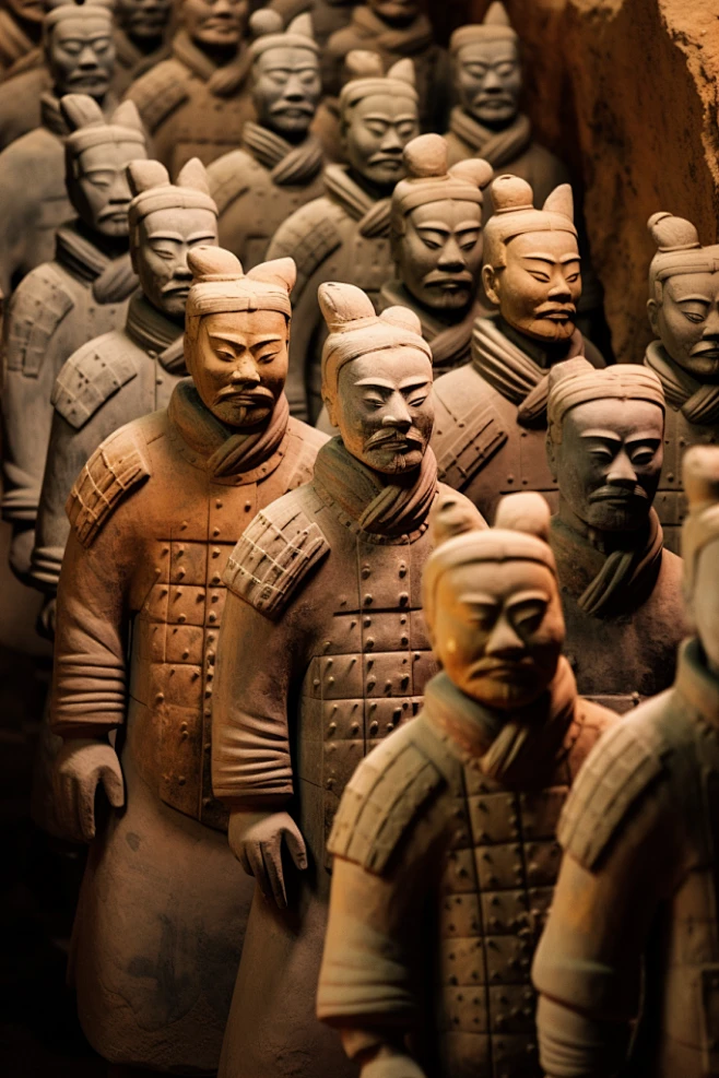 西安旅游兵马俑秦始皇陵景点风景摄影图-花瓣网