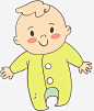 矢量卡通婴儿元素_新图网 https://ixintu.com 矢量图 装饰图案 卡通手绘 人物插画 婴儿 男孩