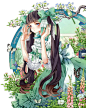 ハモンド華麗/精致小裙子 华丽洛丽塔|插画分享