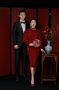 修图师亭zero的婚纱摄影作品《婚纱秀禾》