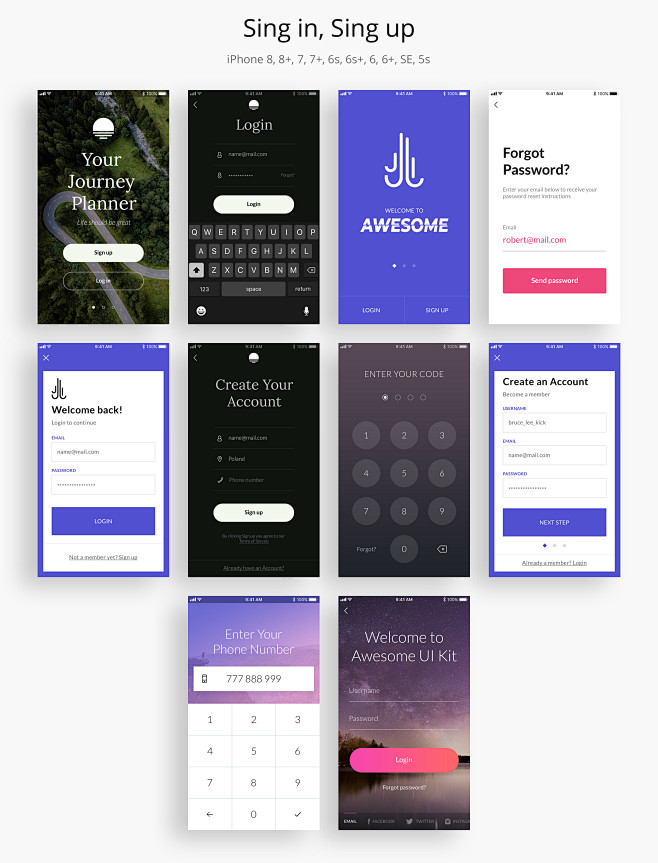 Awesome iOS UI Kit :...