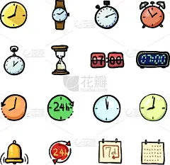 乱画,彩色图片,秒表,计算机图标,进出港显示牌,倒计时,腕表,数码图形,人类心脏,剪贴画