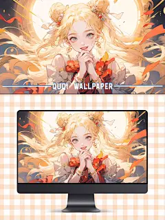软糯新年少女 | 电脑壁纸 | 平板壁纸