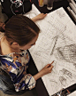 建筑师 Aysylu Zaripova 建筑绘画作品   |   i: aysyluuu ​​​​