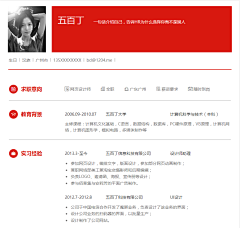 反清扶民采集到简历