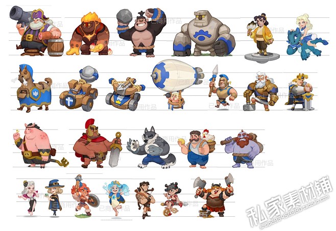 Sky Kingdoms、卡通风格、欧美卡通、欧卡、Q版、欧美Q版、休闲游戏 (98)