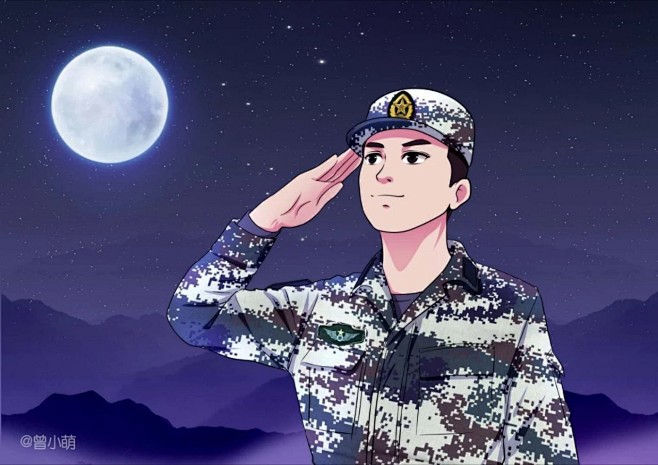 军人漫画