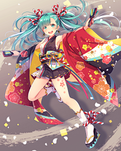 环艺小白白白白采集到是时候为『初音』开一个画板了