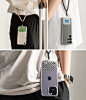 Amazon.com: Ringke Holder Link Tennis Club Adjustable Crossbody Strap with Cell Phone Tether Tab, Universal Multifunctional Lanyard Patch for Most Smartphones - Purple : Cell Phones & Accessories