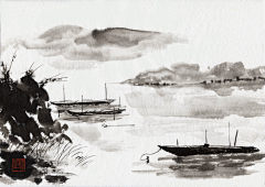 TANPEIJIAN采集到Ink BG