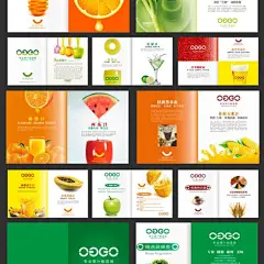 产品画册-果蔬饮品介绍画册（共十二版）