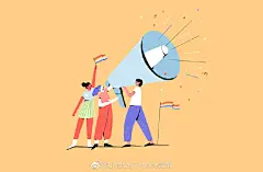 #畫言絮語#插画超话分享：
色彩清新淡雅～画风简洁有创意
来自英國的一位插画師 | Emilia Schettino ​​​​