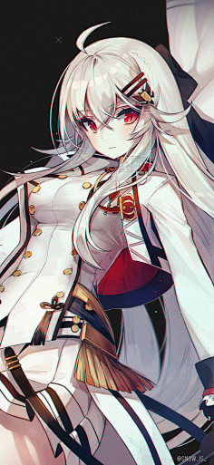 com采集fz纸伞倾采集到军装绅士少女九酱子,日系角色设计干货分享