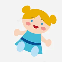 六一儿童节海报小车小女孩高清素材 插画 页面网页 平面电商 创意素材 png素材