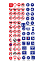 创意交通安全禁止标识牌-众图网